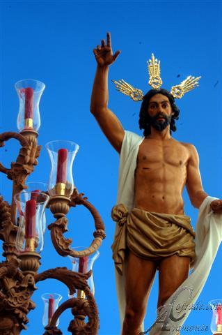 ICONOGRAFÍA DE LA SEMANA SANTA DE AYAMONTE. Quinta parte: La Resurrección. 1. Jesús Resucitado.