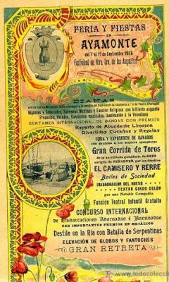 AYAMONTE EN EL RECUERDO. 85: LAS FIESTAS DE LAS ANGUSTIAS DE PRINCIPIOS DEL SIGLO XX (1906).